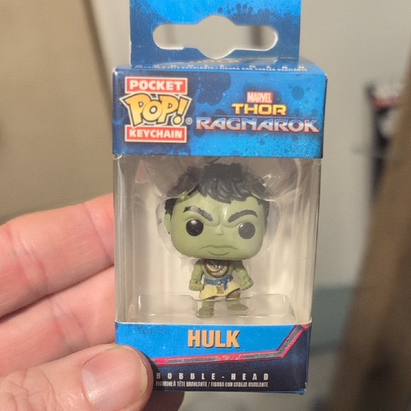 Marvel Other - Marvel Thor Ragnarok Hulk Keychain